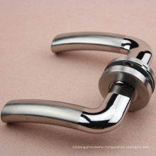 RST-08 Stainless Steel Door Lever Handle on Plate